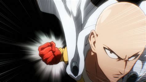 one punch man epic scene|one punch man saitama serious.